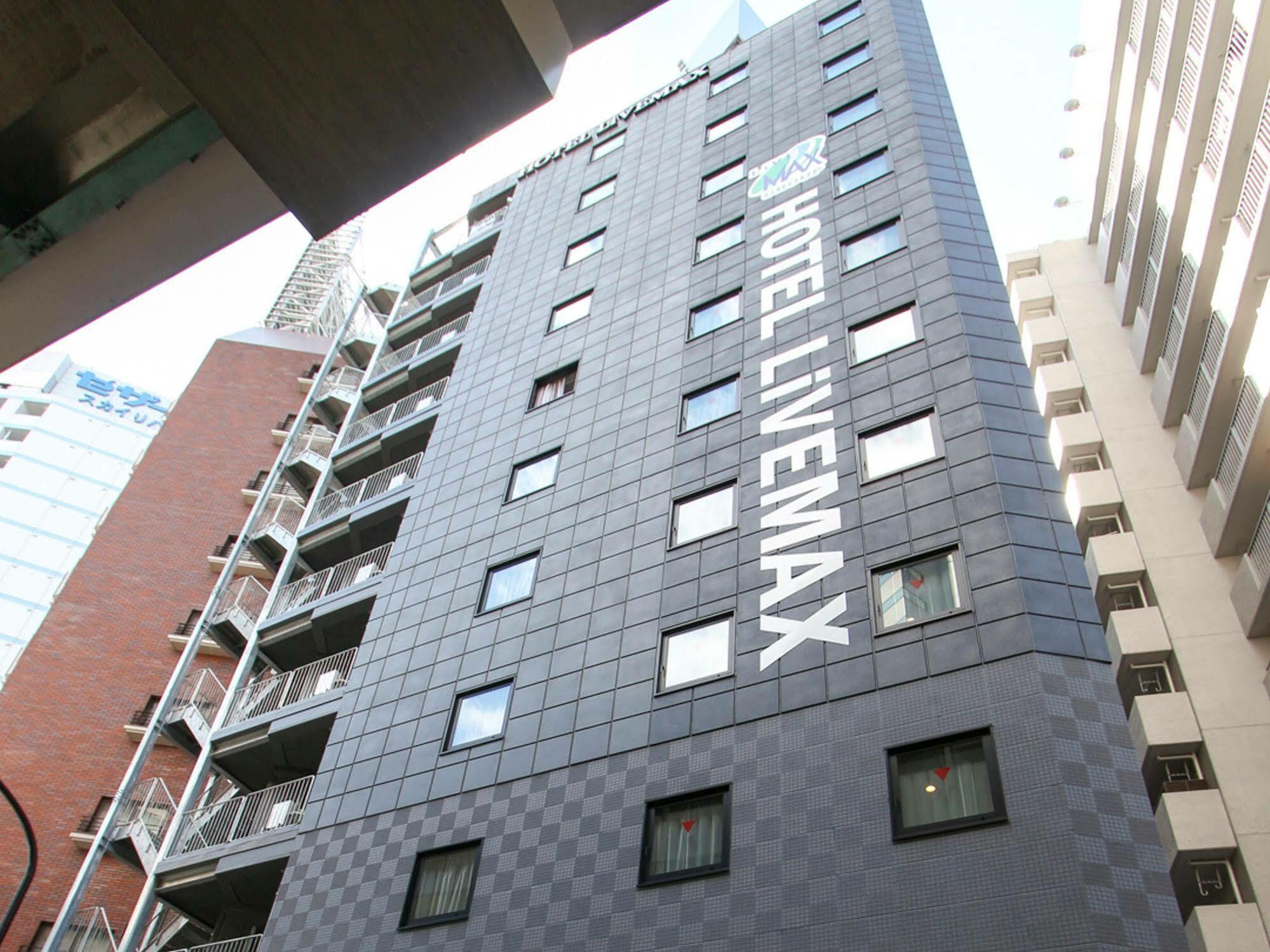 Hotel Livemax Nihonbashi Hakozaki Tokio Exterior foto