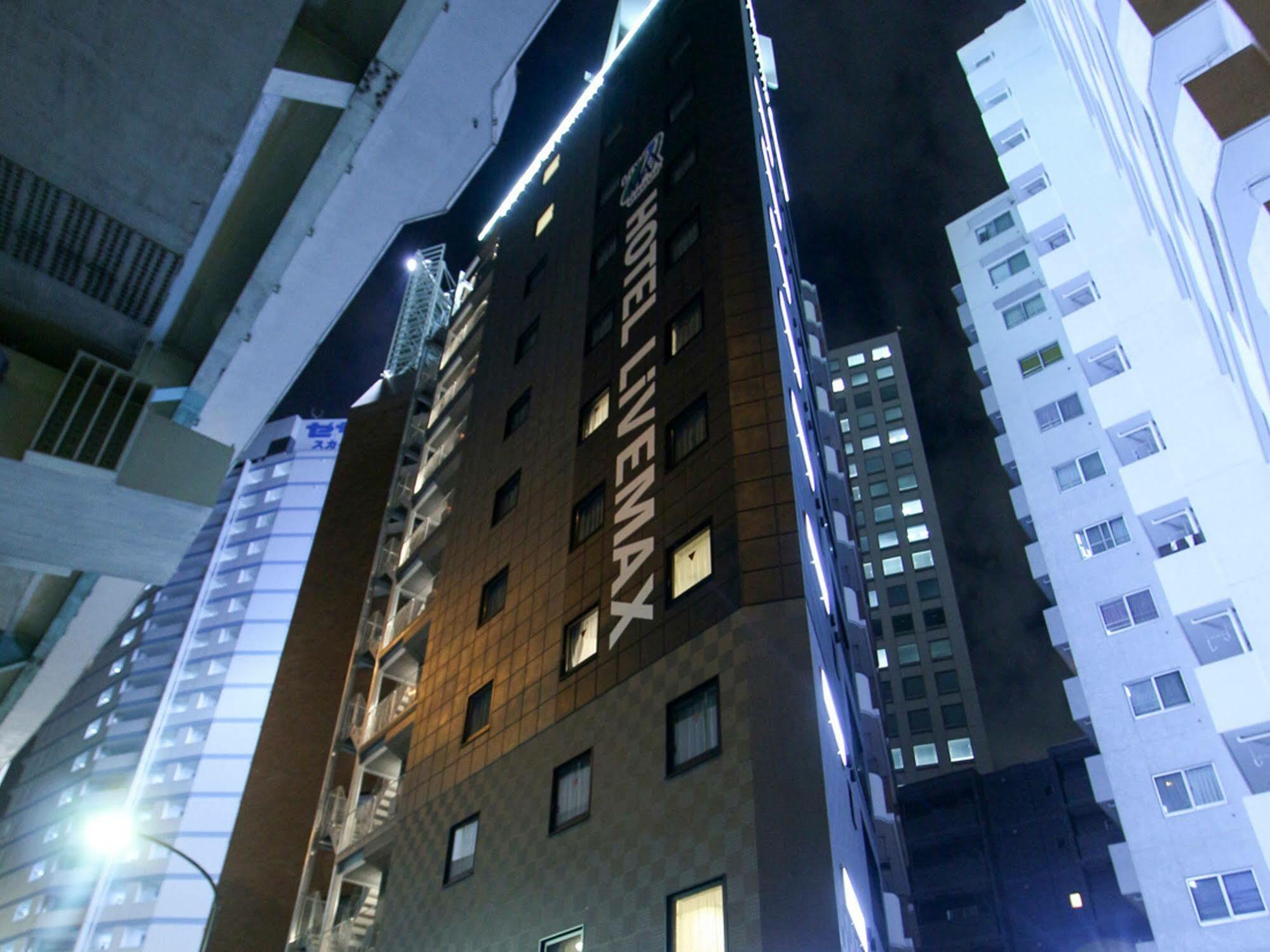 Hotel Livemax Nihonbashi Hakozaki Tokio Exterior foto